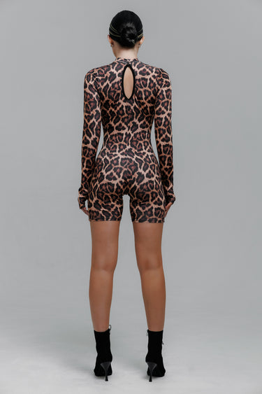 Jumpsuit Goddess Leopard