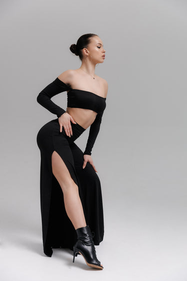 Top Bando Diva Black