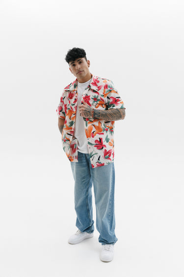Men’s casual shirt “Aura Amber”