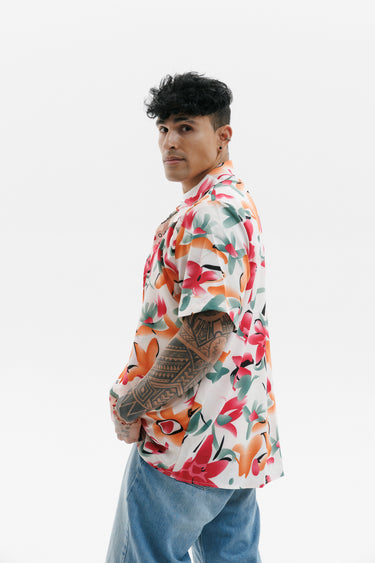 Men’s casual shirt “Aura Amber”