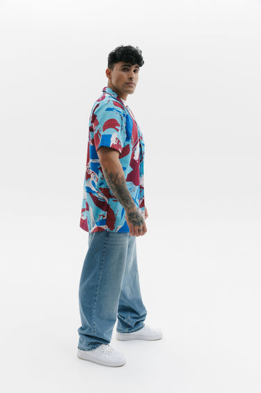 Men’s casual shirt “Artistic Muse”