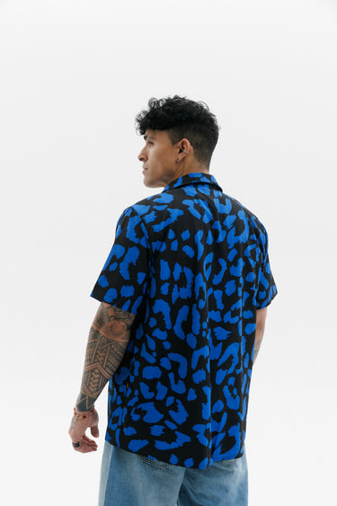Men’s casual shirt “Electric Jungle”