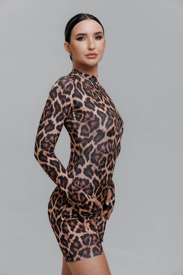 Jumpsuit Goddess Leopard