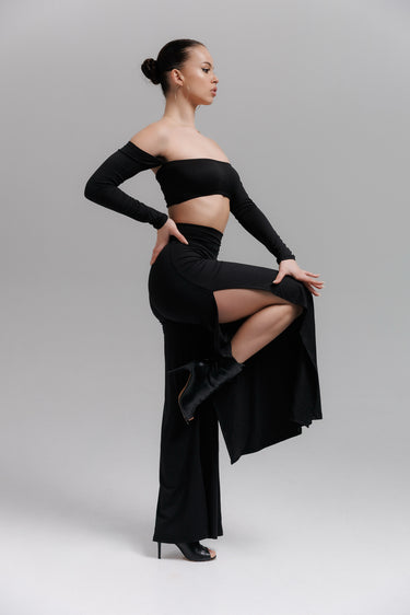 Top Bando Diva Black