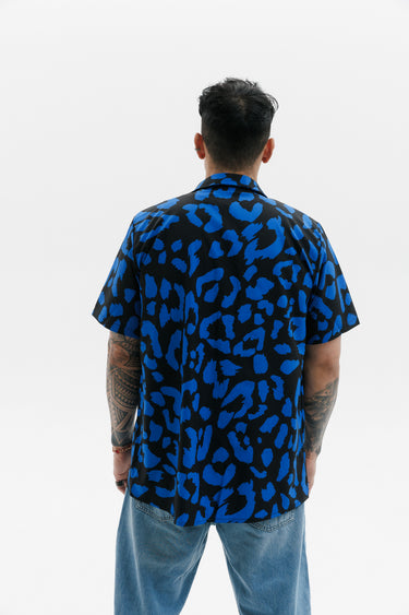 Men’s casual shirt “Electric Jungle”