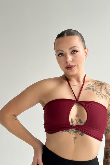 Top Emilia Bordeaux