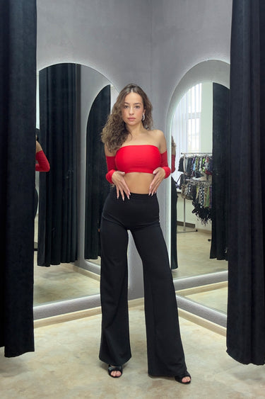 Top Bando Diva Red