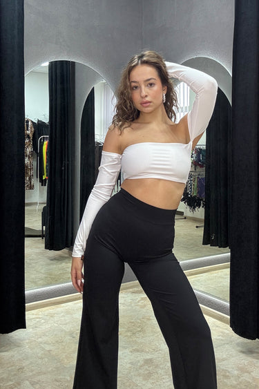 Top Bando Diva White